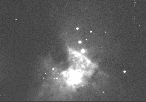 Nebulosa de Órion (M42/NGC 1976; M43/NGC 1982), situada a 1500 anos-luz de distância